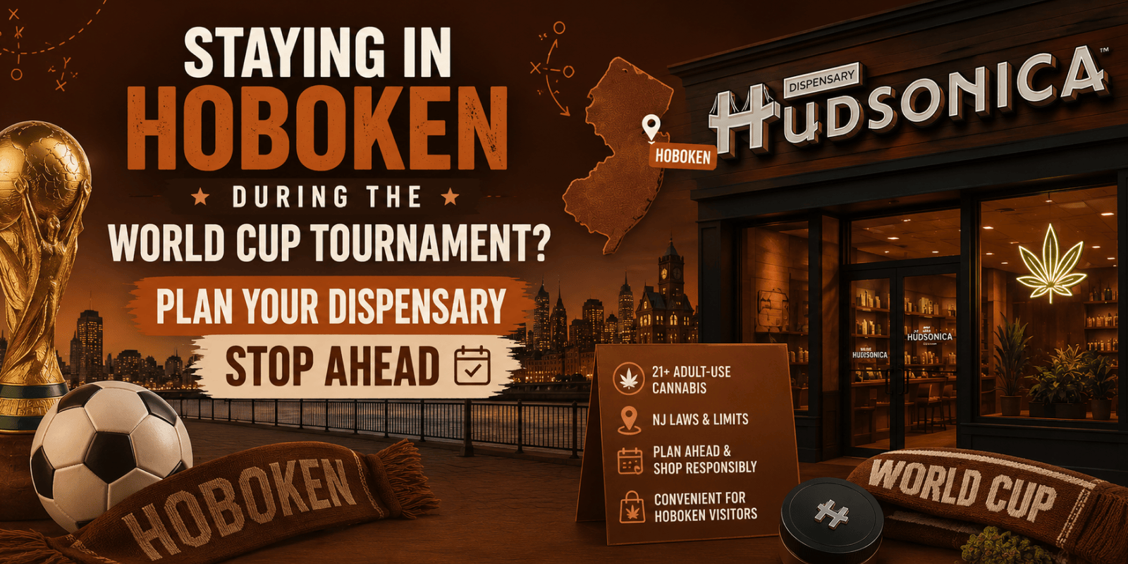 Staying In Hoboken During The World Cup Tournament Plan Your Dispensary Stop Ahead